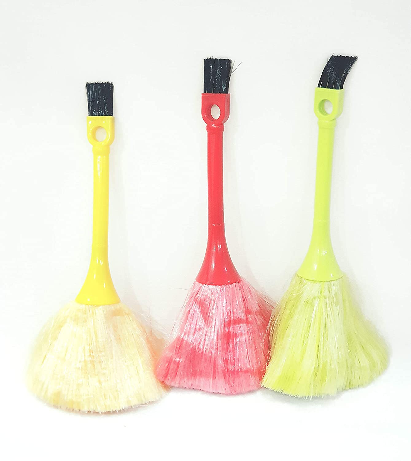 Microfiber Plastic Laptop/Computer/Keyboard Dust Cleaning Brush Set of Three (lappi3 Set of Three_BAZ)-image-5