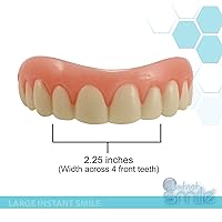 Vista 5 de Instant Smile - Chapa hecha a mano de gran tamaño - Original - ¡Arregla tu sonrisa en solo minutos!