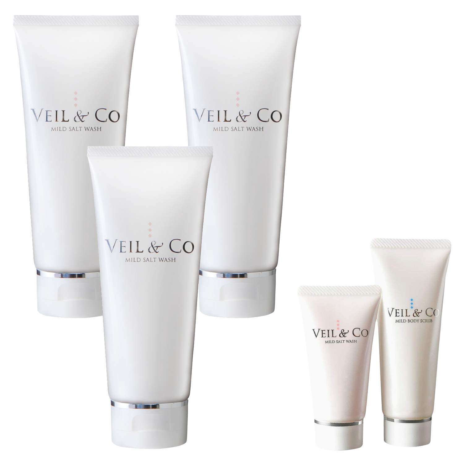 Amazon | 【VEIL&Co】ベールアンドコー マイルドソルトウォッシュ 3本 