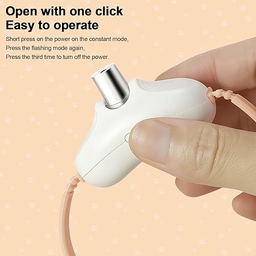 Miniatura 6 de Walfront Juguetes para gatos, juguetes láser interactivos para gatos de interior, juguete recargable por USB, ajustable de 9.1 a 13.4 pulgadas, 2