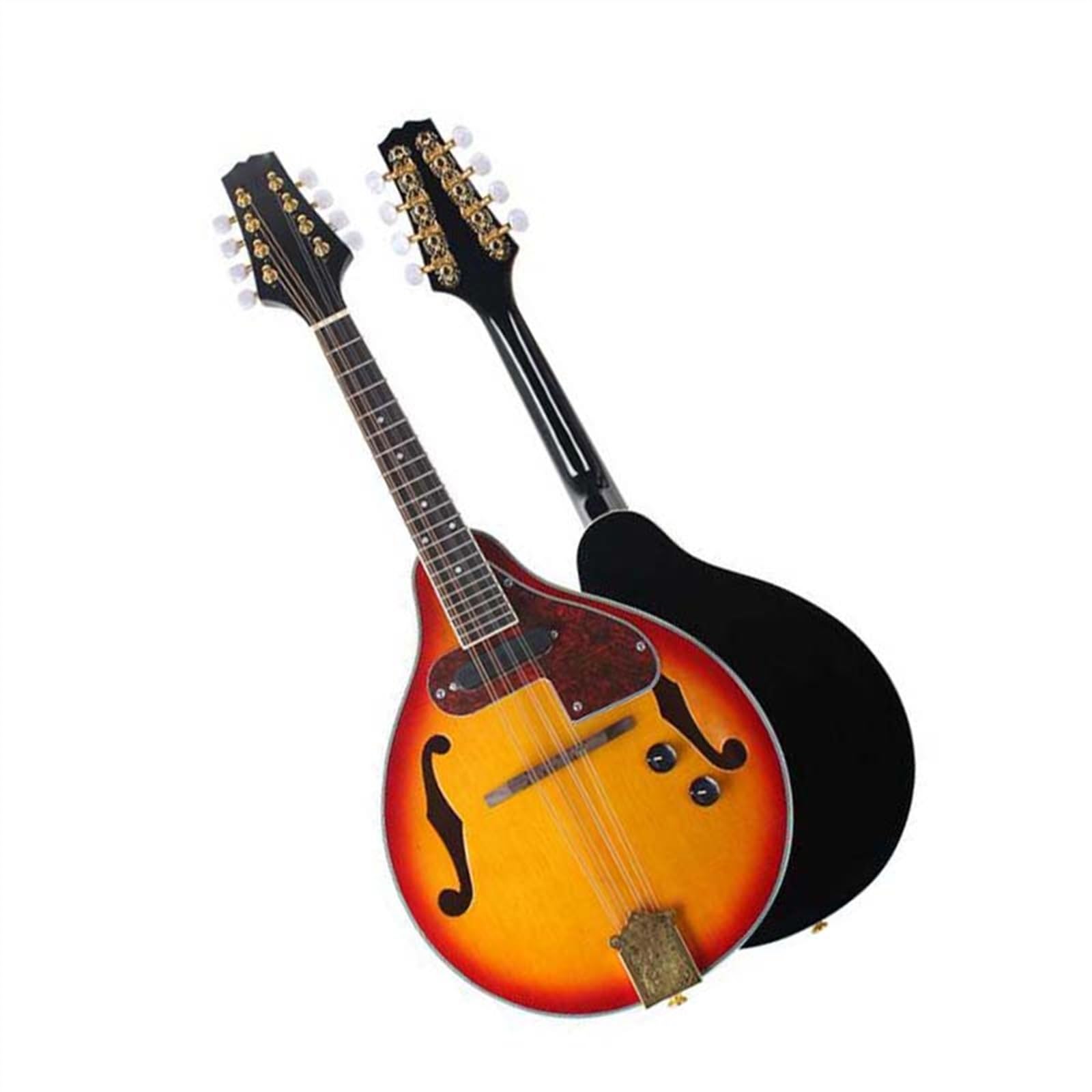 Mandoline À Boîte Électrique En Érable Mandoline Électro-acoustique À 8 Cordes Instrument De Musique National Mandoline pour Adulte