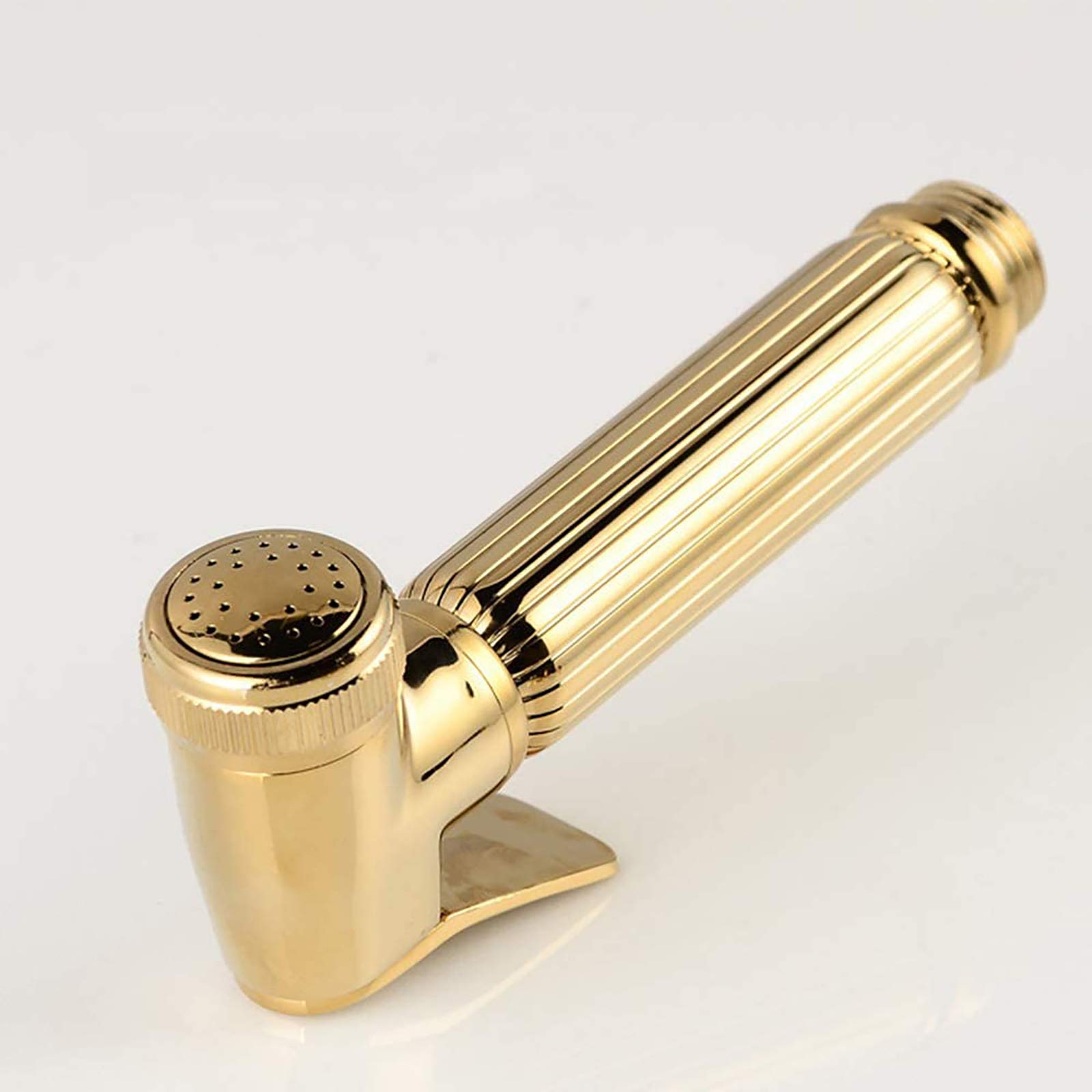 Pulverizador de Bidé, Cabezal de Bidé de Mano Latón Kit de Pulverizador Bidé, Grifos Bidé, Bidé de Duchas con Manguera y Soporte para Higiene Personal,Oro