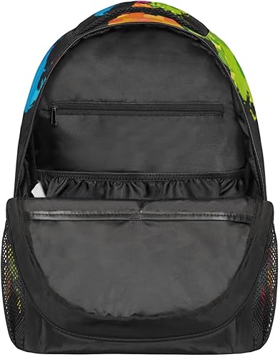 Miniatura 6 de Mochila de mapa del mundo, mochilas de color negro bolso de hombro casual viaje portátil Daypack Bolsas, Mapamundi, Mochilas Daypack
