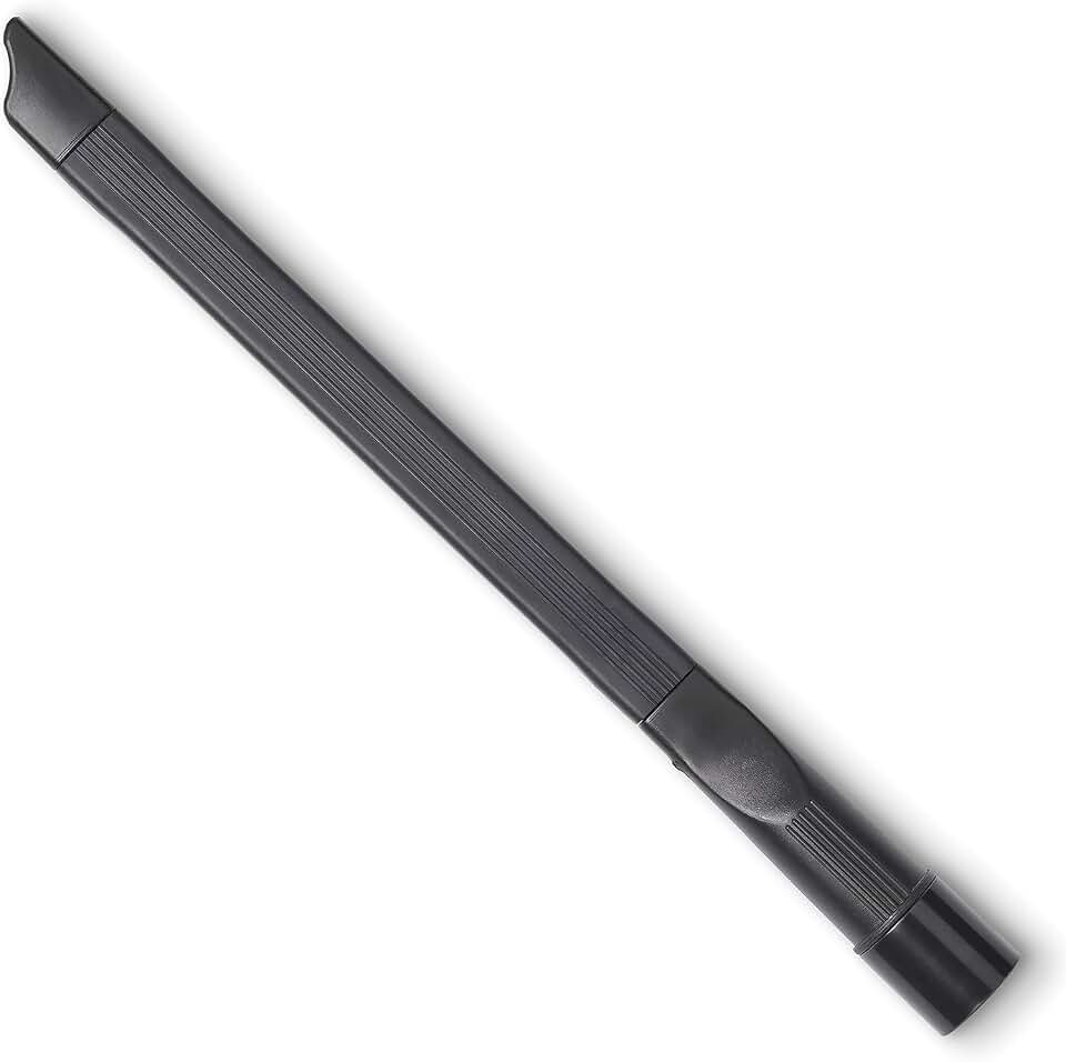 FUR-EEL Vacuum Crevice Tool, Extra Long 18.1 in Flexible Attachment, Fits Round Hoses 1 1/4 and 1 3/8 in (32 and 35 mm), for Car Detailing, Car Seats, Sofas