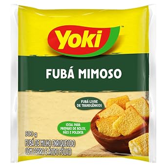 Yoki Fine Cornmeal, Fuba Mimoso Yoki, 17.6 Oz