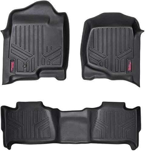 Rough Country Alfombrillas para Chevy/GMC Tahoe/Yukon 2007-2014 - M-20715, color negro
