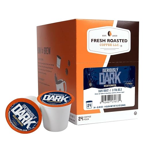 Miniatura 127 de Fresh Roasted Coffee, Peaberry de Tanzania, tostado ligero, Kosher, compatible con K-Cup, 24 cápsulas