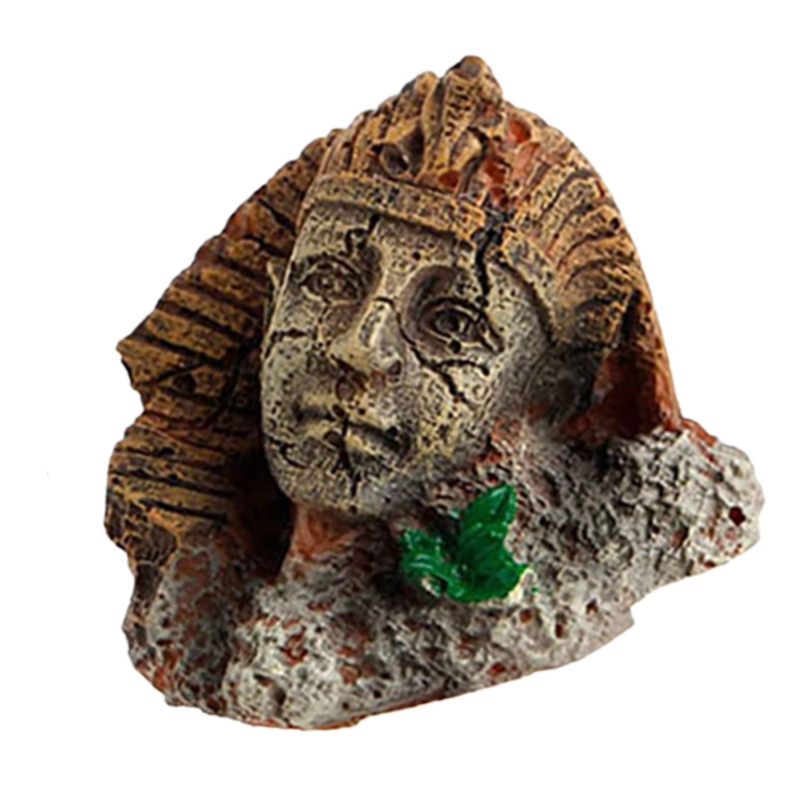 Buy YONGRONGHE Egyptian Pharaoh Sphinx Roman Style Face Pillar Statue