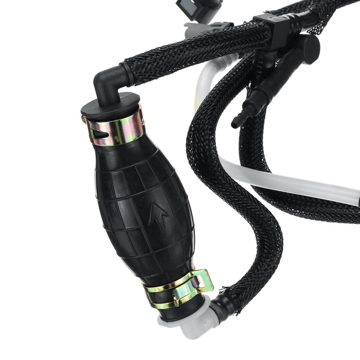 Tubo carburante Tubo ritorno olio Tubo carburante con primer, for Ford, Fiesta, Fusion 1.4 Tdci 03-12 2S6Q9D350AF 1501910 1574.S8 Tubo di ritorno del carburante del motore