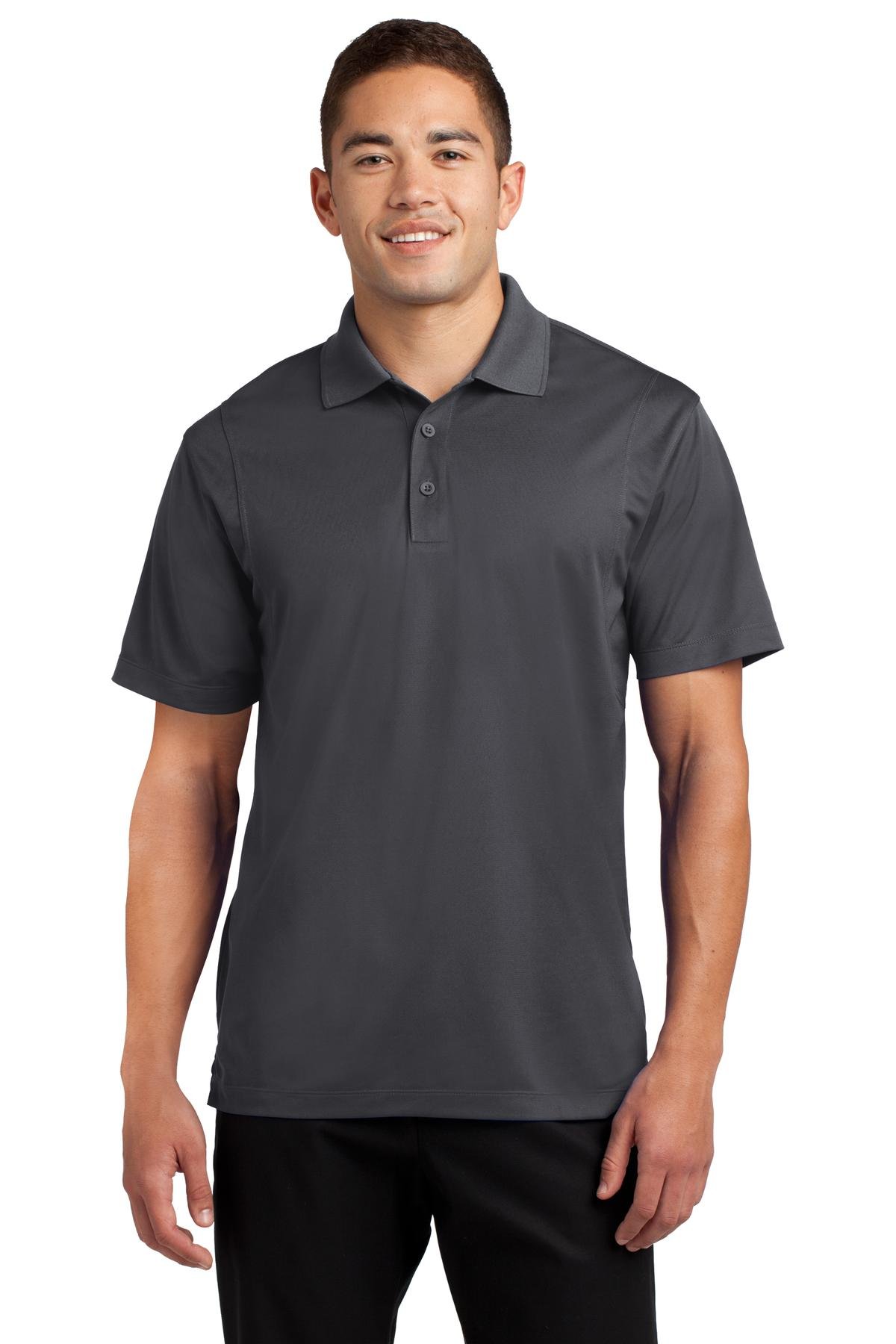 SPORT-TEKMen's Tall Micropique Sport Wick Polo XLT Iron Grey