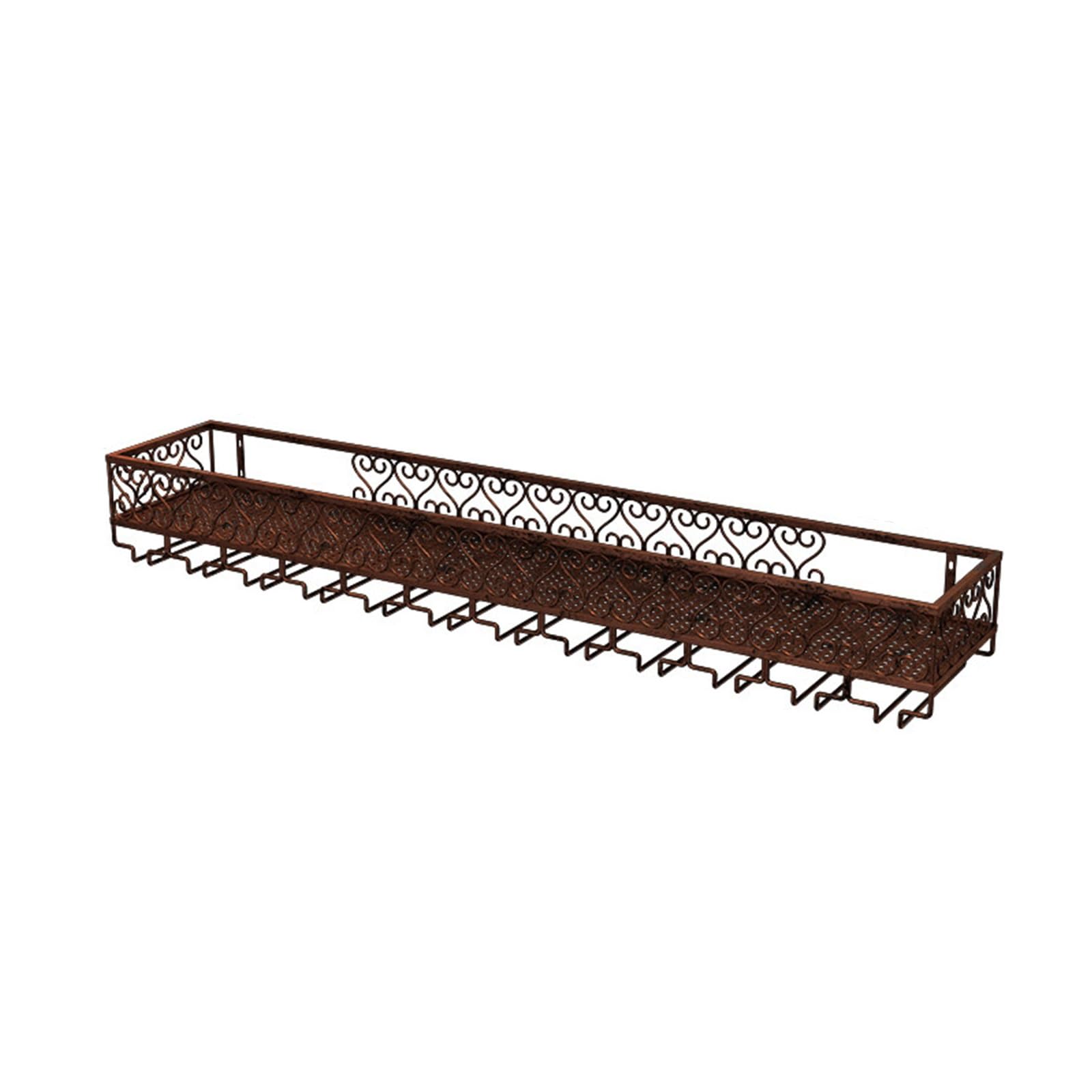 YXLLGS Wall Mounted Wine Rack, Hanging Stem Glass Holder