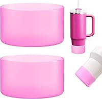 Vista 34 de Stanley - Paquete de 2 botas de silicona para vaso Stanley 40 de 30 oz Quencher Adventure, IceFlow 30 de 20 onzas, protector de copa Stanley