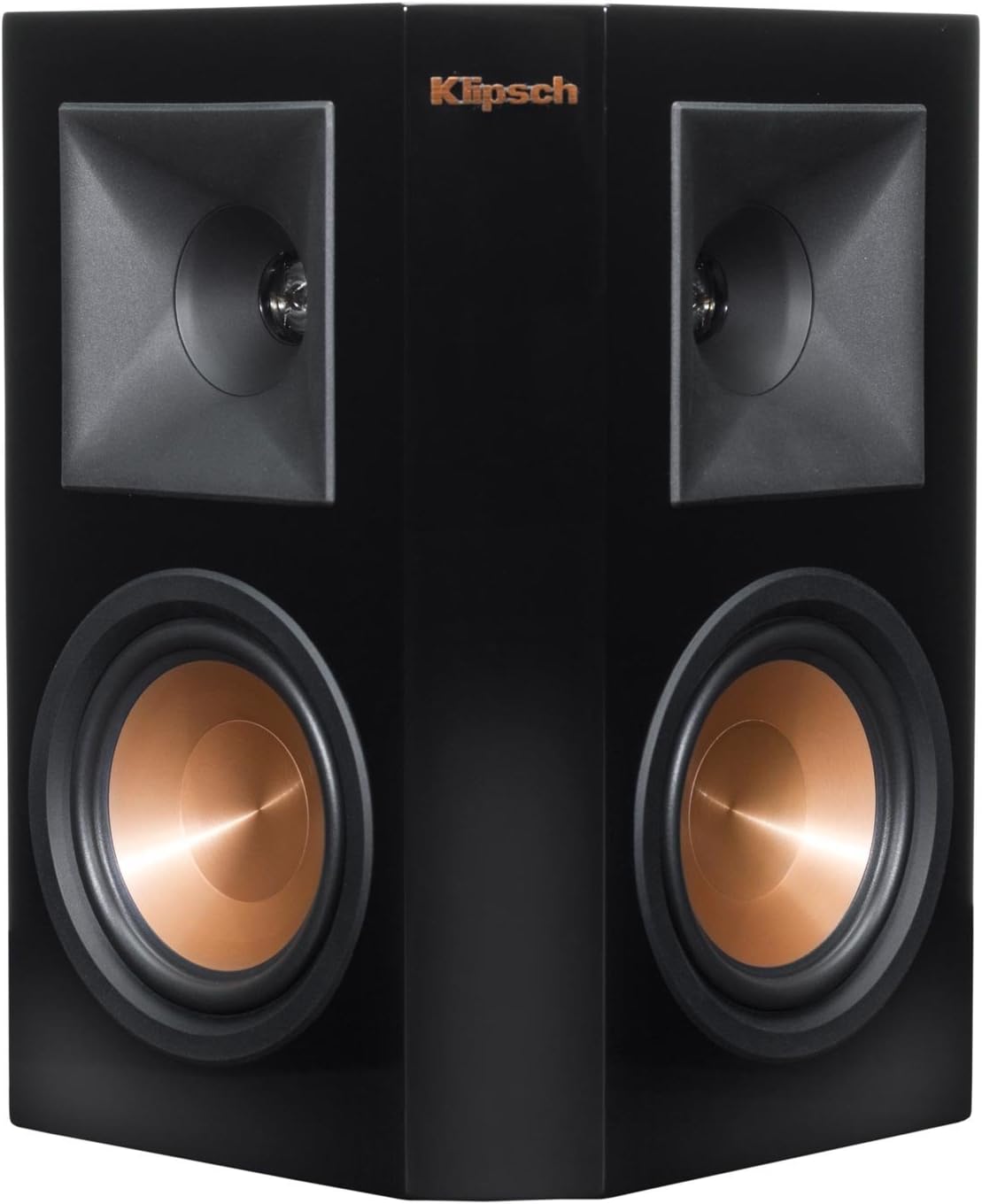 Klipsch RP-250S Reference Premiere Surround Speaker with Dual 5.25" Cerametallic Cone Woofers - Single Speaker (Piano Black)