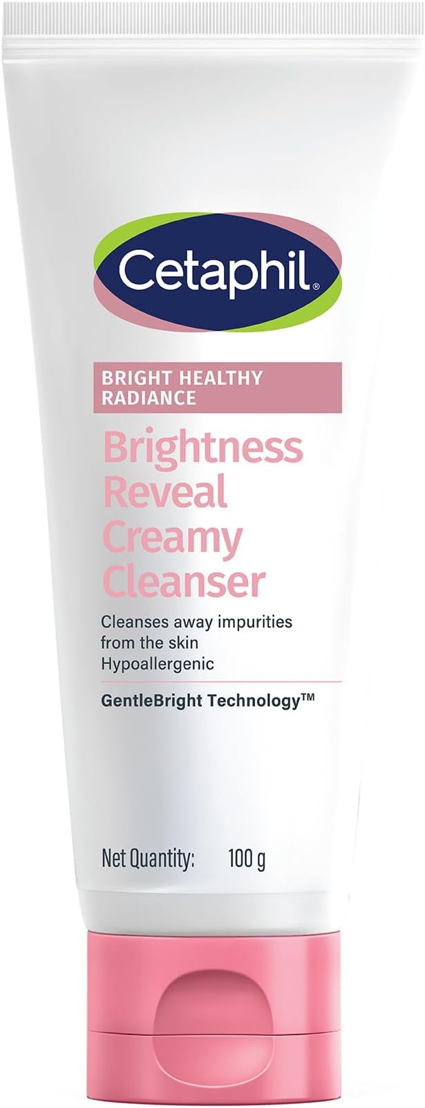 Brightness Reveal Creamy Cleanser - 100 g| Brightening Face Wash for Uneven Skin Tone| Niacinamide, Sea Daffodil| Fragrance Free| Dermatologist Recommended