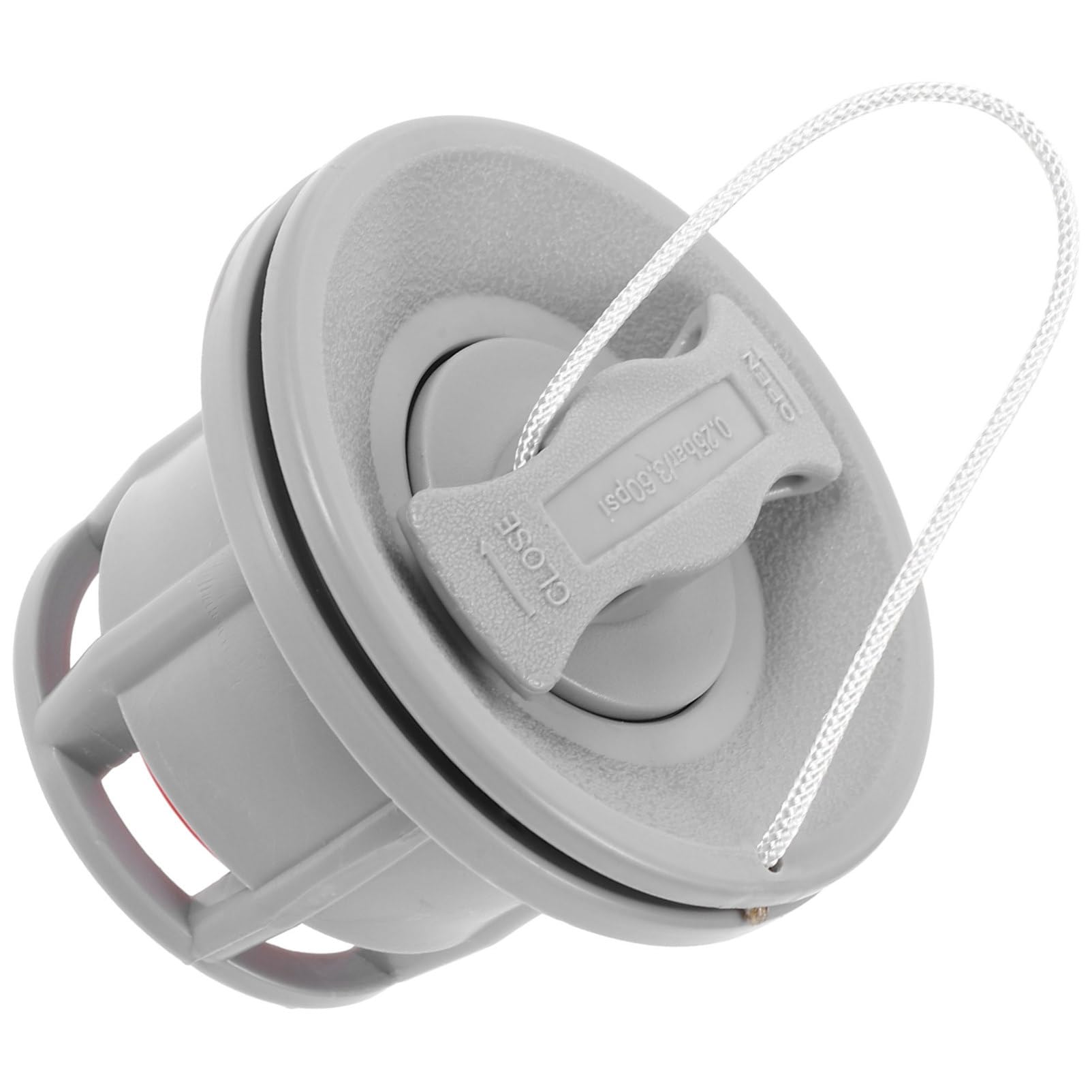 SUPVOX Valvola Aria per Gommone Palloncino Kayak Valvole Cuscino Gonfiabile Galleggia Pompa Valvolare Tappo Valvola Aria Gas Auto Kit Tubi Misura Gommone da Pesca Barca Remare Grey Vedere