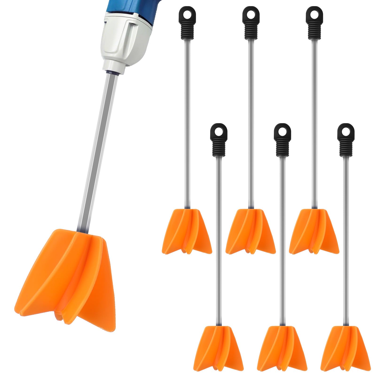 Mélangeur de peinture pour perceuse Loosh, pack de 6 outils pour rénover votre maison