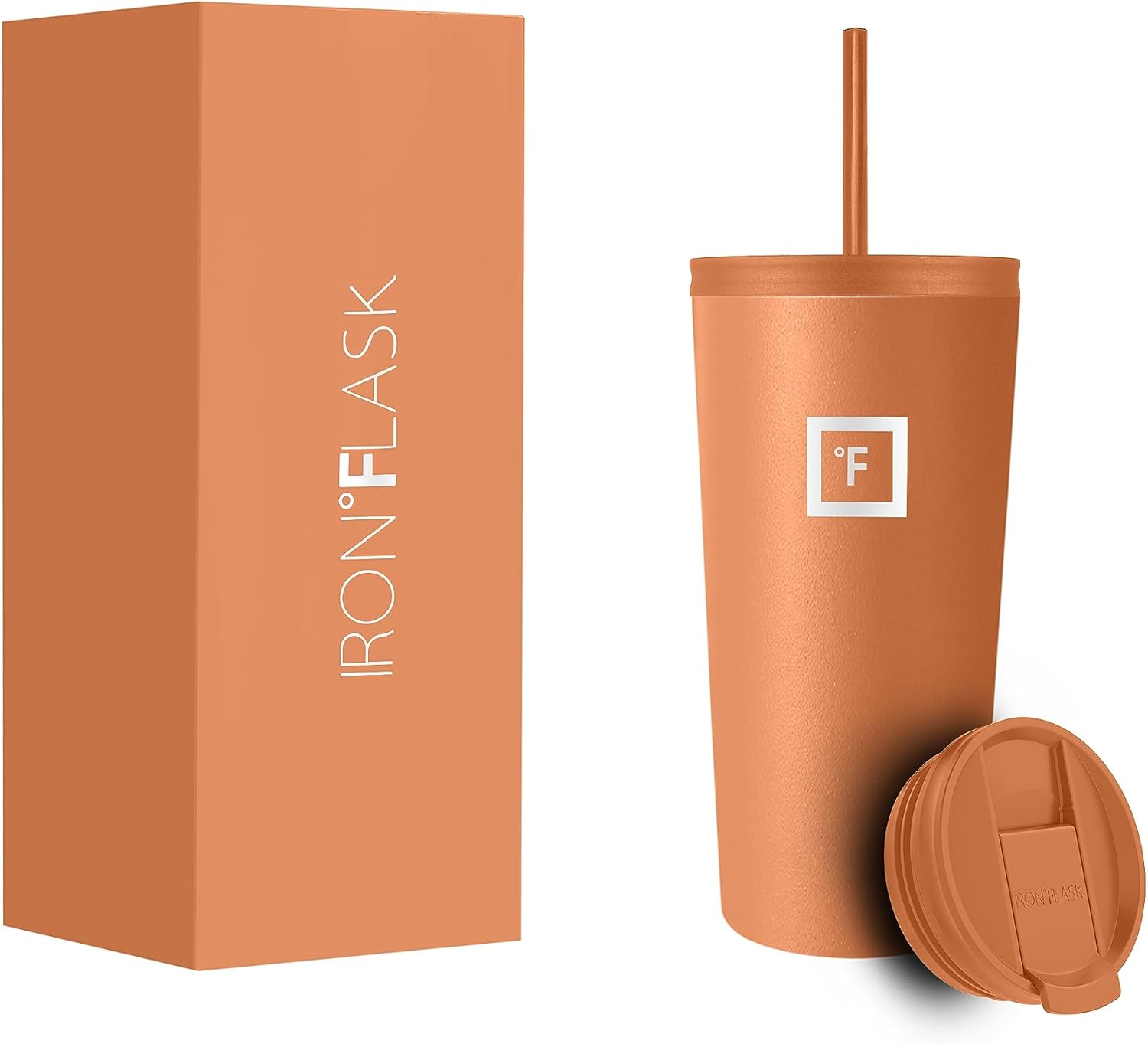 IRON °FLASK Classic Tumbler 2.02 Lids, Vacuum Insulated