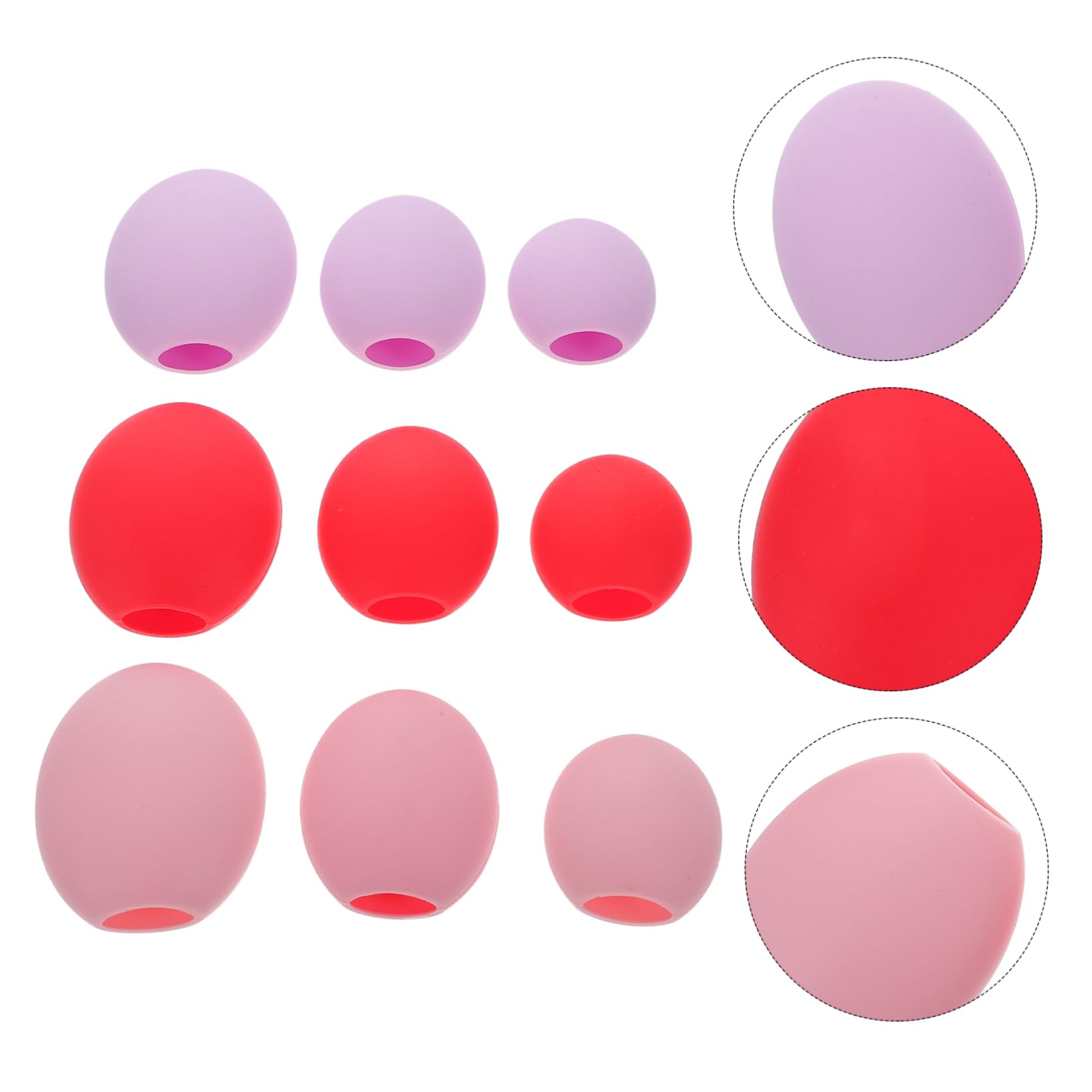 FRCOLOR 27stücke Teiliges Silikon Makeup Pinsel Schutzkappen Staubschutz Für Kosmetikpinsel Wiederverwendbar Für Aufbewahrung Und Schutz Von Schminkpinseln