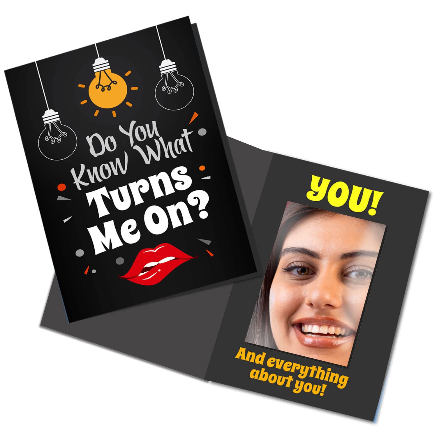 exciting Lives Who Turns Me On Mirror Card For Wife,Girlfriend Love Couple,Valentines Day,Anniversary,Love Greeting Card (Black,Pack Of 1) (B0BM44DSK6) Amazon Price History, Amazon Price Tracker
