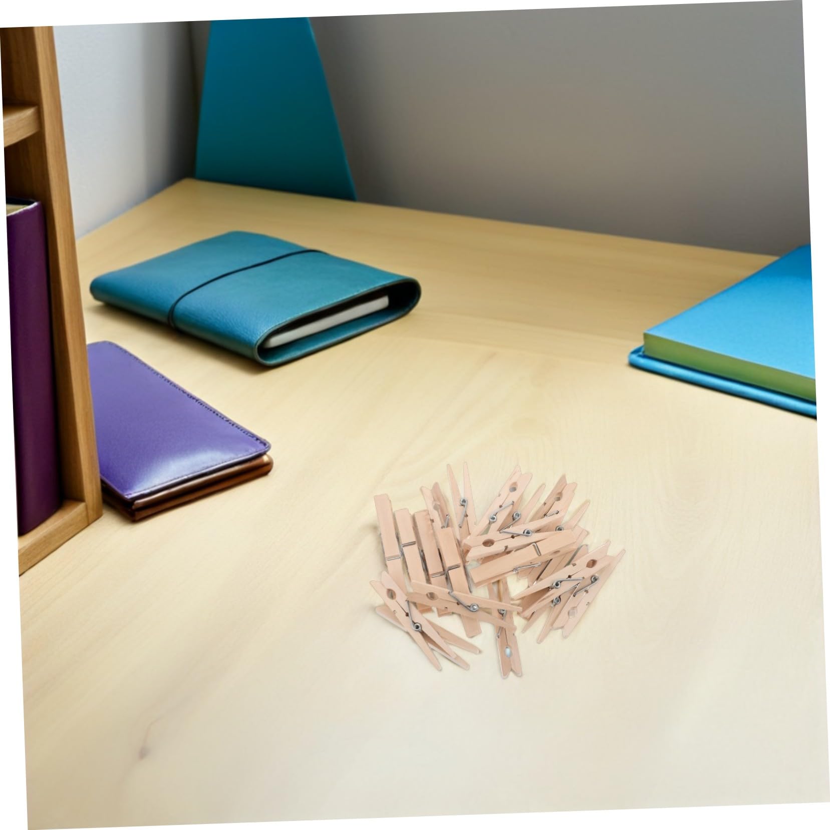 150 Pezzi Mollette in Piccole e Resistenti per Bucato e Decorazioni Clip Antivento per Asciugatura Sicura e Organizzazione Casa per Calze e Foto Dimensioni Compatte
