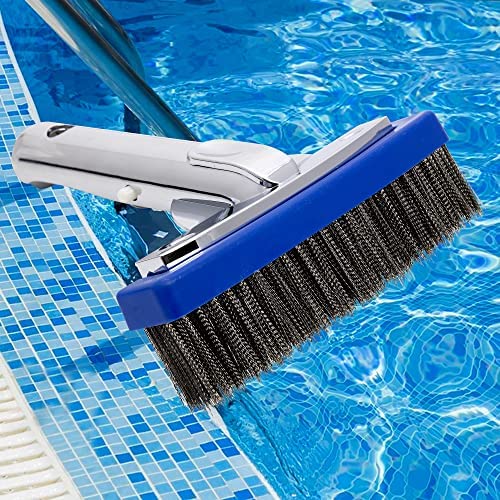 Brosse De Piscine, Tête De Brosse De Piscine En Acier Inoxydable
