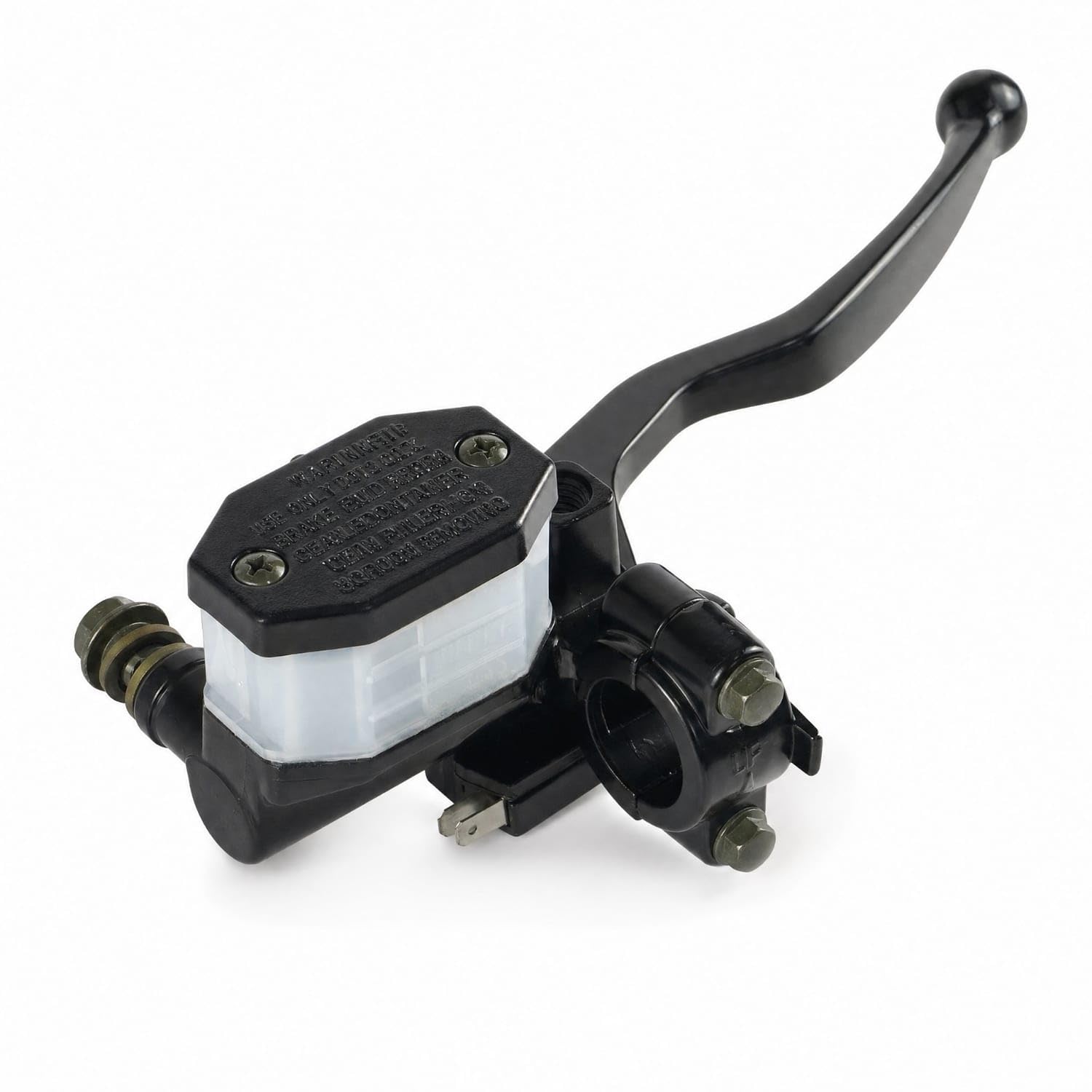 Replacement Disc Brake Master Cylinder Assembly Direct-Fit Front Brake Master Cylinder Black Motorcycle Part for Refurbishment, Gn125 Front Brake-image-42