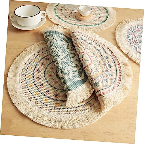 Set de table VICASKY 4 pièces antidérapant et résistant pour la maison - 4