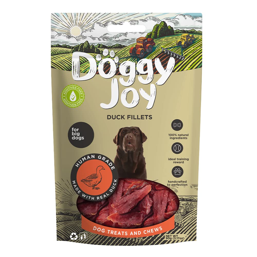 Duck Fillets Dog Treats 90g