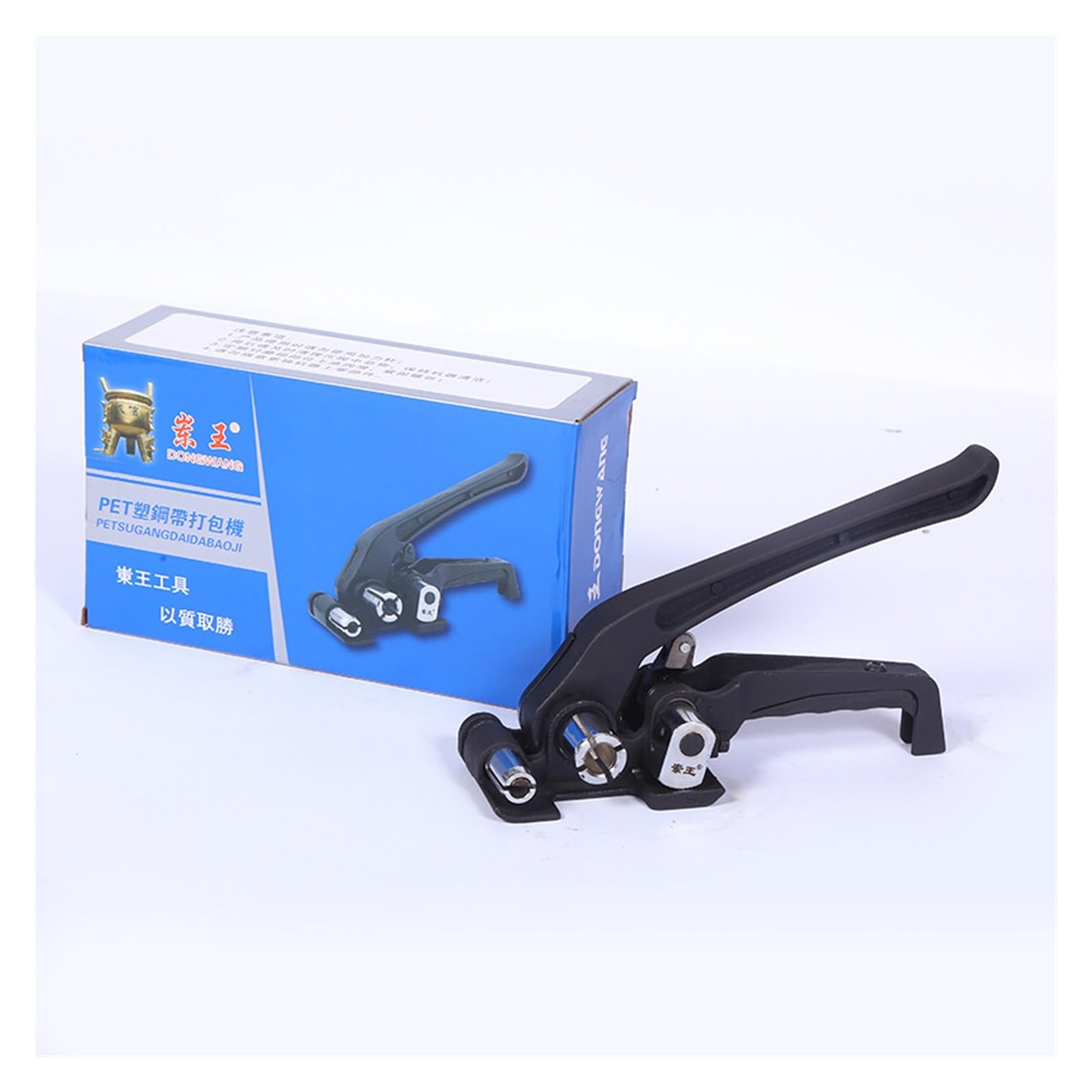 Cfwwsaq 1 Strapping Machine, Plastic Steel Belt Manual Strapping Machine Wholesale Tensioner Manual Plastic Steel Pet Strapping Machine Tightening Clamp Packaging(Reinforced Tensioner)