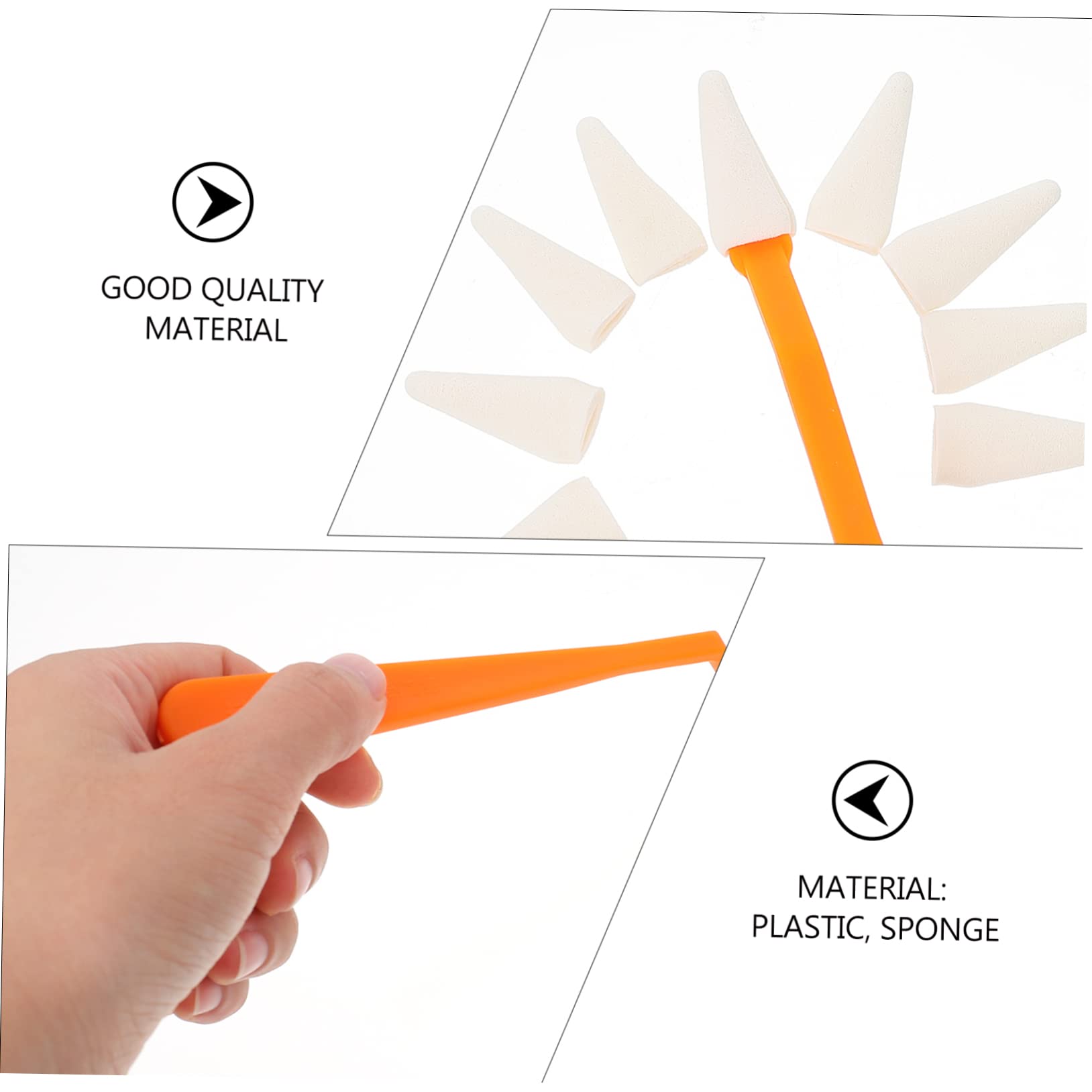 Homoyoyo Artist's 1 Piece Sketch Eraser Set Sponge Tip Mixing Detail Portray Compact Design