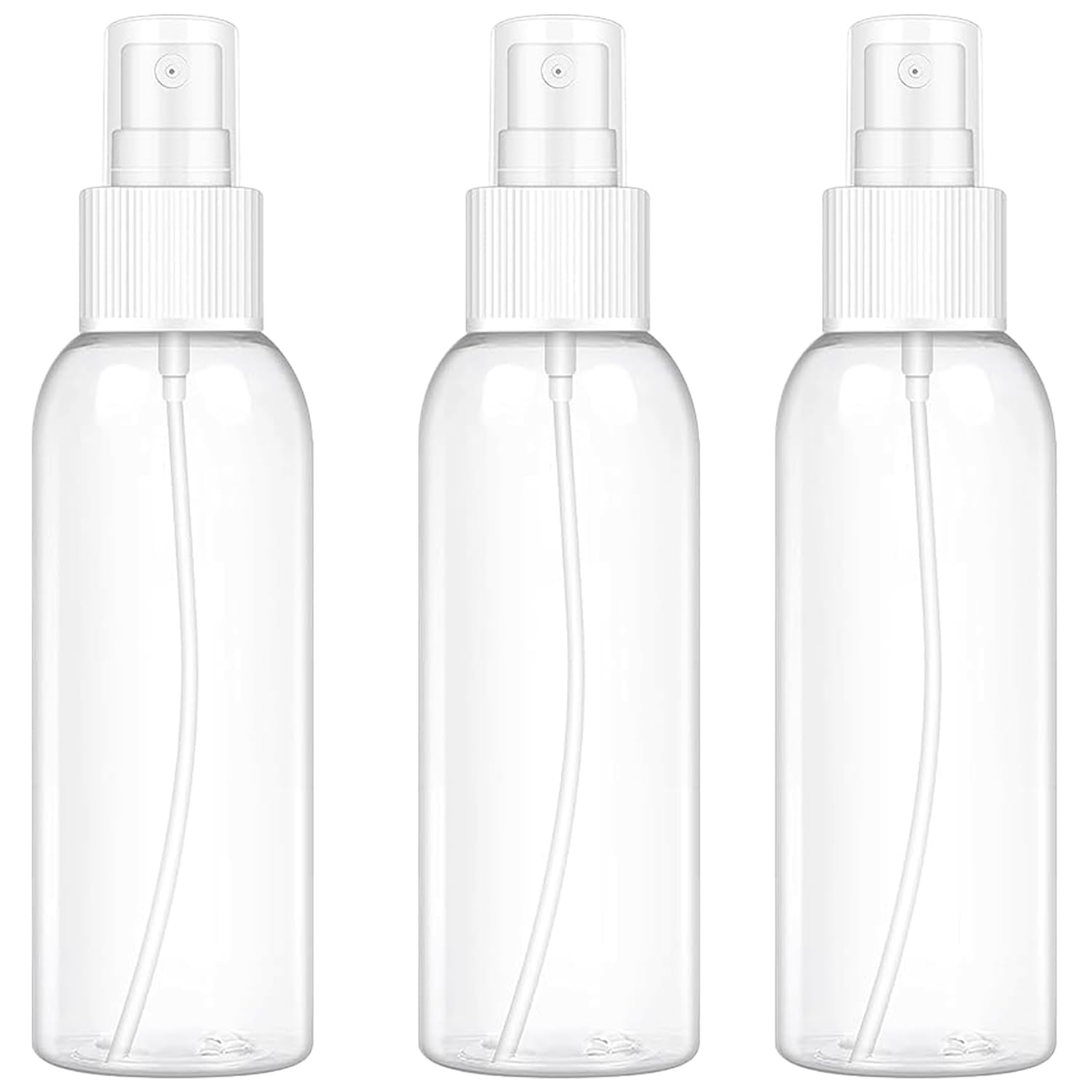 MADHYA Transparent Empty Refillable Reusable Ultra Fine Mist Spray Bottle Atomizer, Mist Pump For Beauty, Personal Care Bottle, Face-Hair Moisturizing, Plants, Electronic Gadgets, Cleaning, Pack of 3-image-25