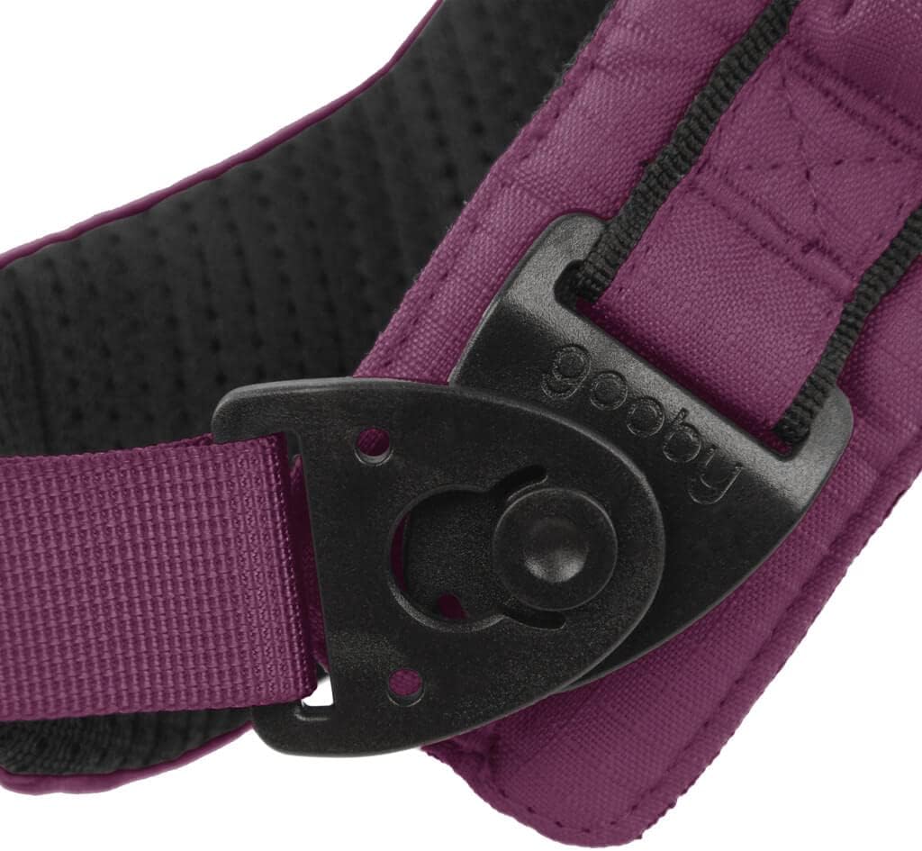 Gooby Lite Gear Z Harness - Scratch Resistant Ergonomic Harness with Shock Absorption - Head-in Harness for Small or Medium Dogs