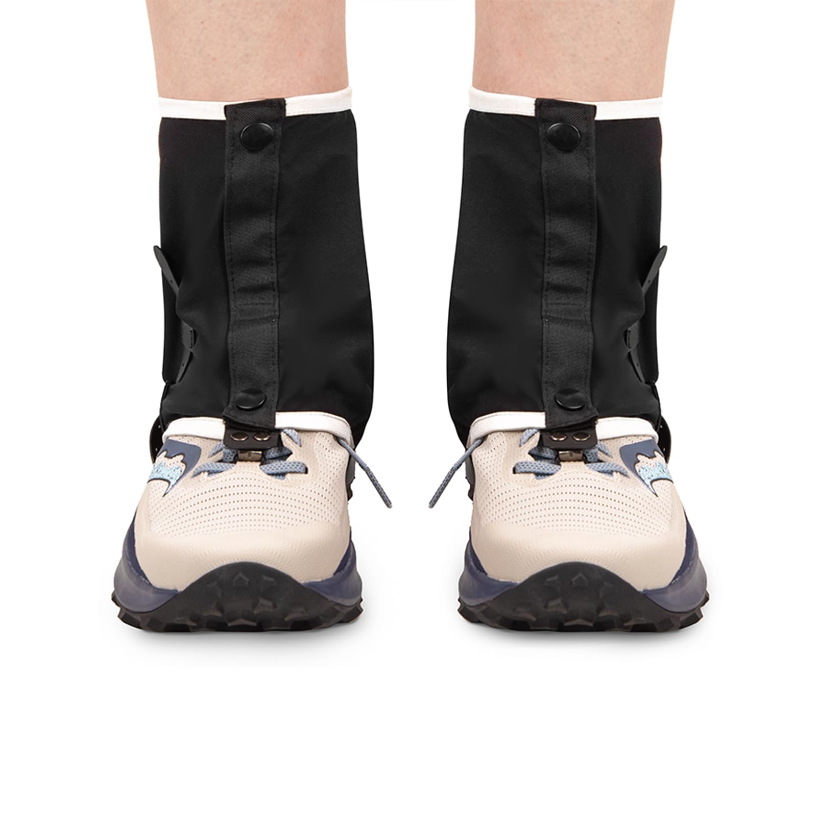 Ghette corte impermeabili, copriscarpe basse con fasce elastiche, ghette alla caviglia per alpinismo, escursionismo, campeggio, arrampicata, trail running