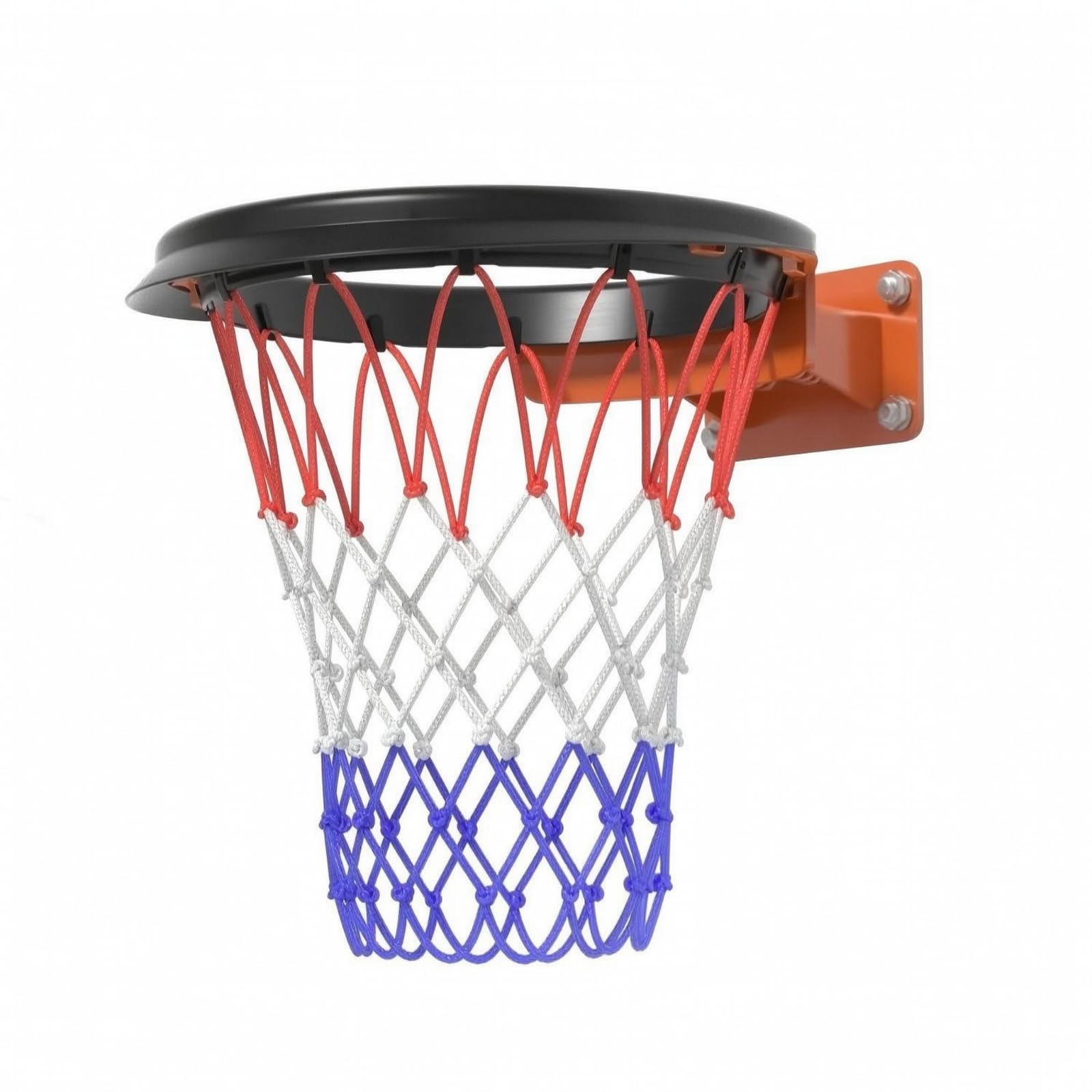 da Basket con Rete | Struttura in Acciaio Inossidabile, da Parete, Antiurto, Giocattolo Sportivo, per Giardino, Casa, Palestra, Ragazzi