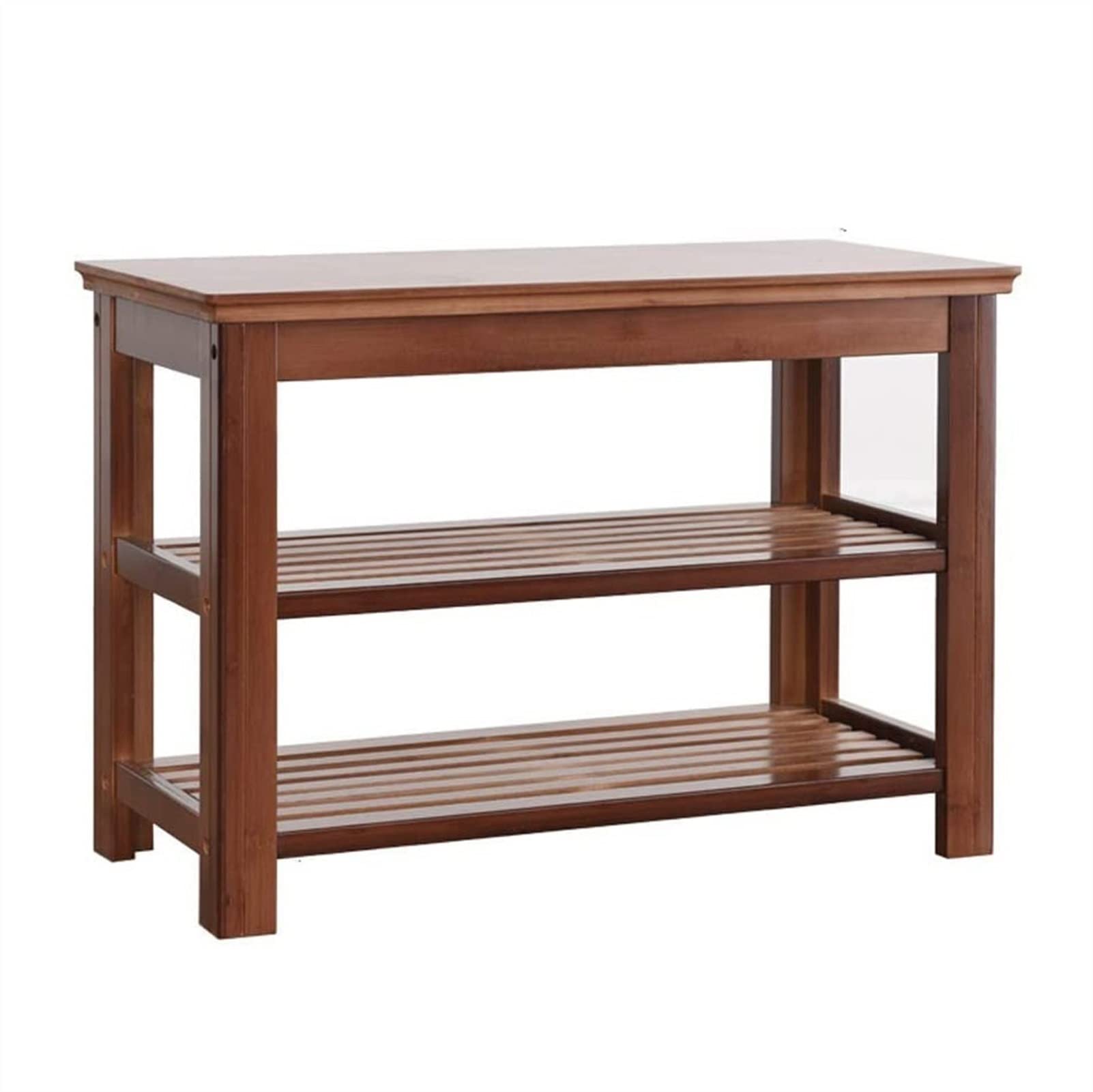 HHTD 3-Tier Shoe Rack,Storage Entry Bench Foyer Bench for Hallway Front Door,Doorway,Living Room,Mudroom