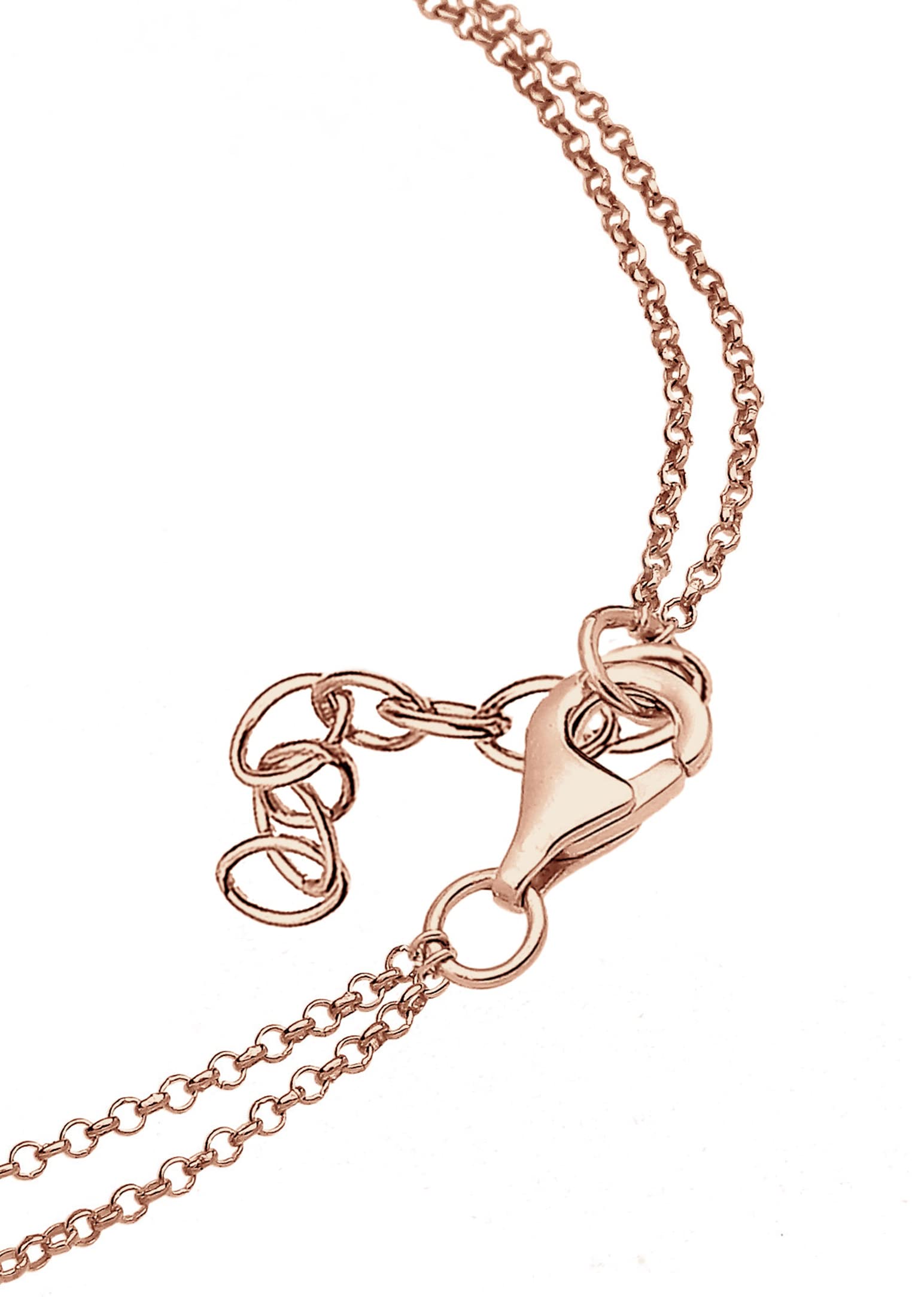 Elli Bracciale da donna con quadrifoglio, simbolo portafortuna, in argento sterling 925