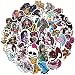 Ligoi 50 Uds Monster High Pegatinas Impermeables para NiñOs MonopatíN Maleta Guitarra Graffiti Pegatina DIY Juguetes CláSicos para NiñOs
