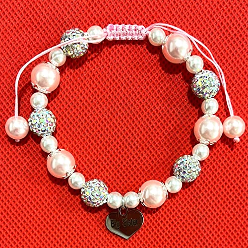 Image of Sister's Big Bracelet Gift, Little Girls' Sister Jewelry