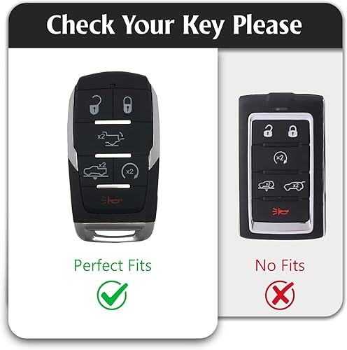 Miniatura 2 de WORCAS Funda para llavero Infiniti de 3 botones, protección de TPU suave, compatible con Nissan Armada Murano Rogue Maxima Altima Sedan Pathfinder