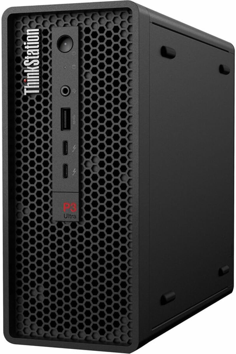 Lenovo ThinkStation P3 30HA0024US Workstation - Intel Core i9 Tetracosa-core (24 Core) i9-13900 13th Gen 2 GHz - 16 GB DDR5 SDRAM RAM - 512 GB SSD - Mini-Tower