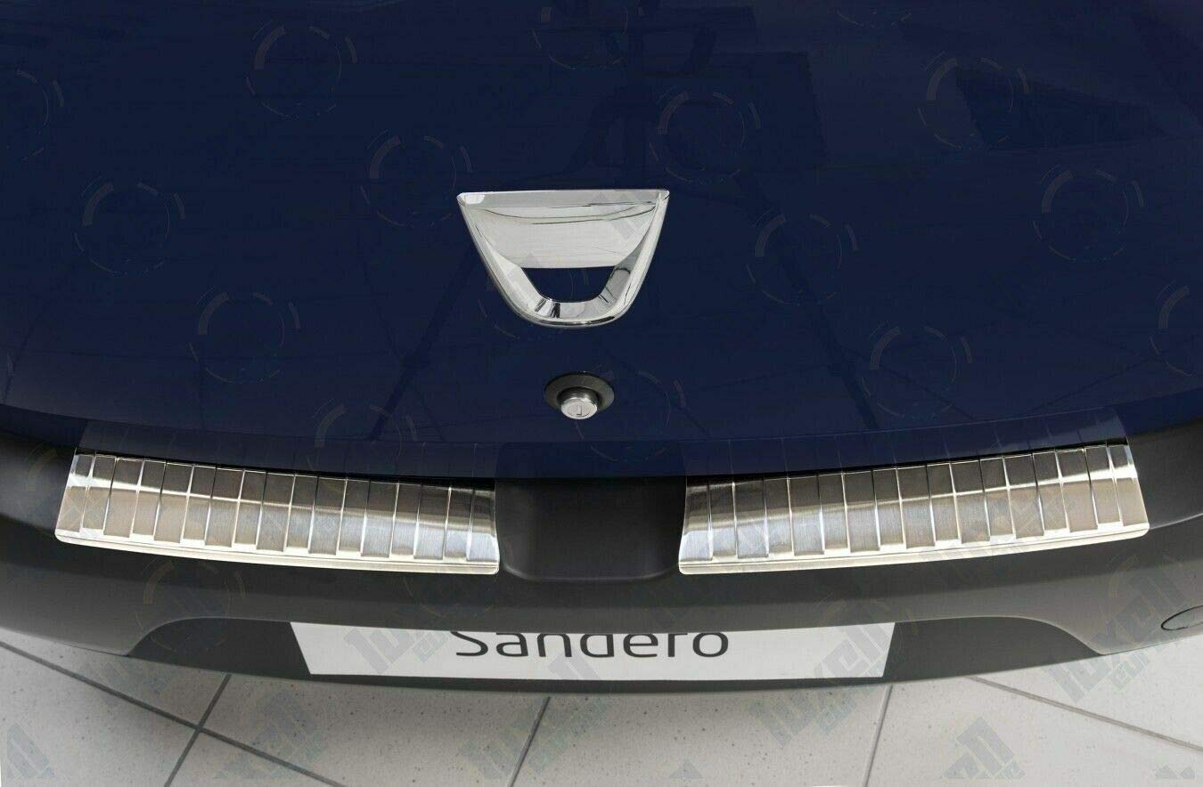 Protezione antigraffio cromata per paraurti posteriore Sandero Stepway [2013+]
