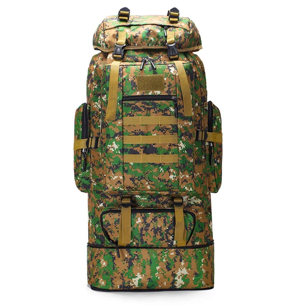 100 l o dużej pojemności wodoodporny plecak podróżny plecak trekkingowy wodoodporny plecak podróżny wodoodporny plecak survivalowy wspinaczka piesze wędrówki moro wypoczynek torba
