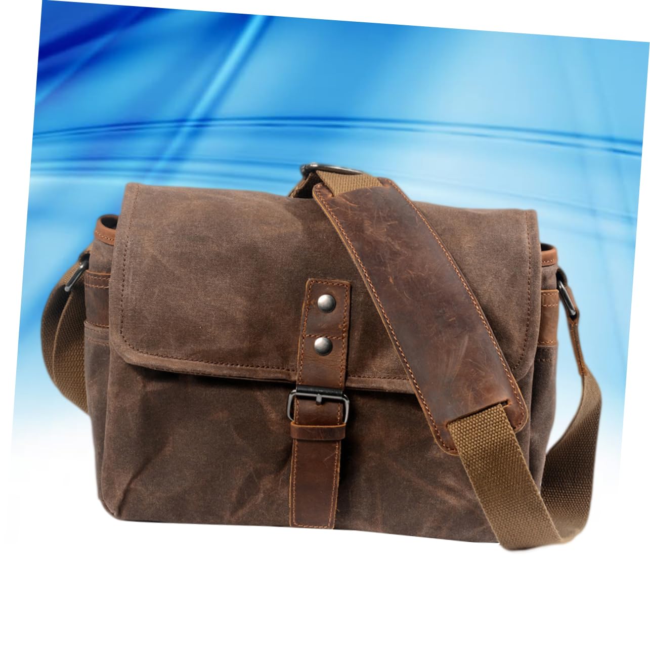 Paquet Appareil Photo en Toile Coffée Étanche pour Usage Quotidien