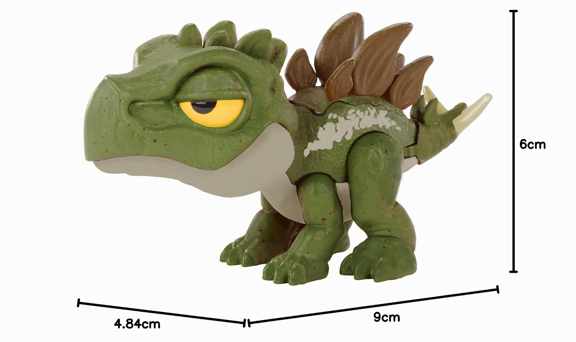 Jurassic World Snap Squad Attitudes Bundle Assortment of 4 Dinosaur Figures