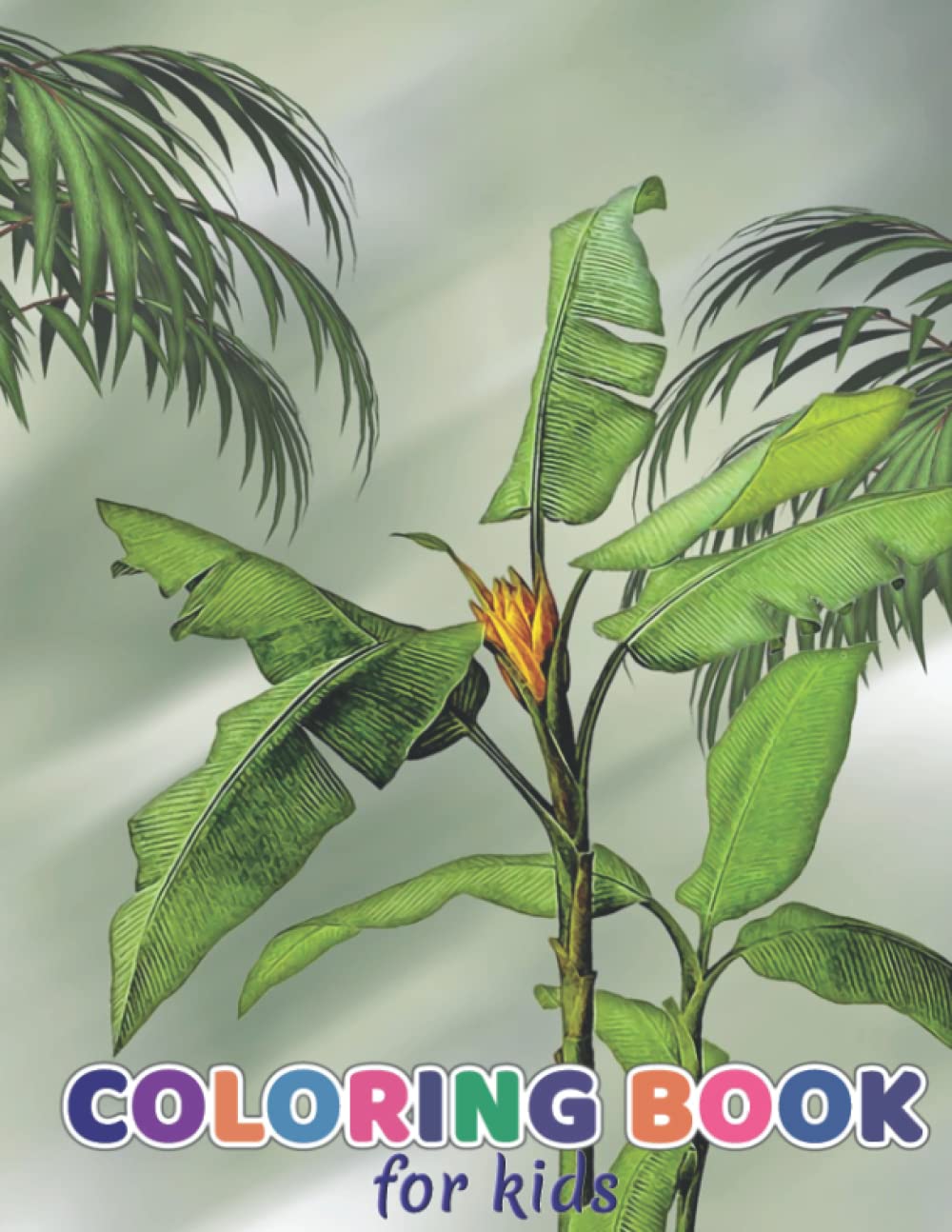 Coloring Book For Kids Ages 4-8: Christmas, Easter, Mermaid, unicorn, Christmas coloring book for Kids, children, Friends Ages 4-8 ( Palm-tree-ecoart Colouring Book Kids )