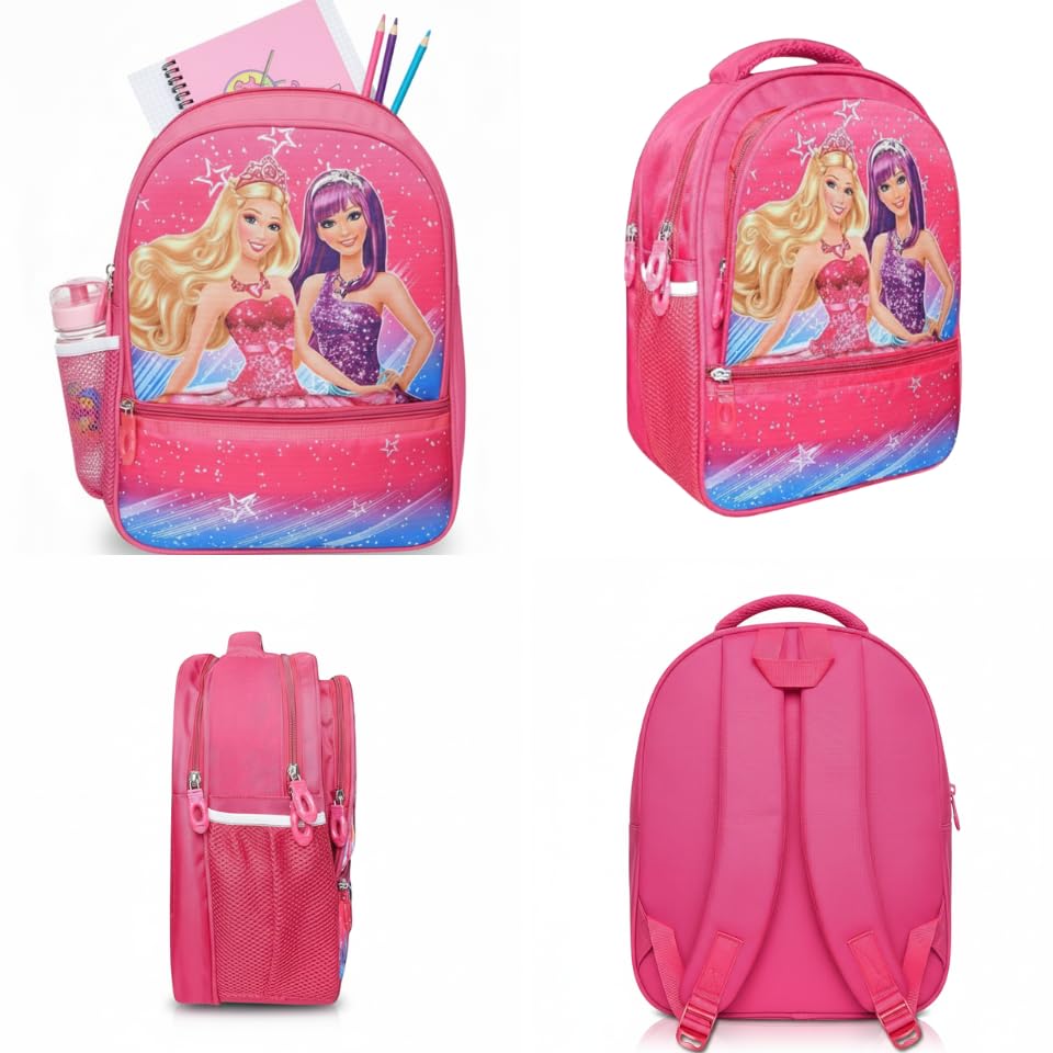Image of Stylbase Cartoon Printed School Bag for Boys and Girls | Waterproof Backpack Bag for Travelling Sports | Kids Bag Ideal for UKG Nursery 1st Class | School Bags for 5 7 Years 15 Inches
