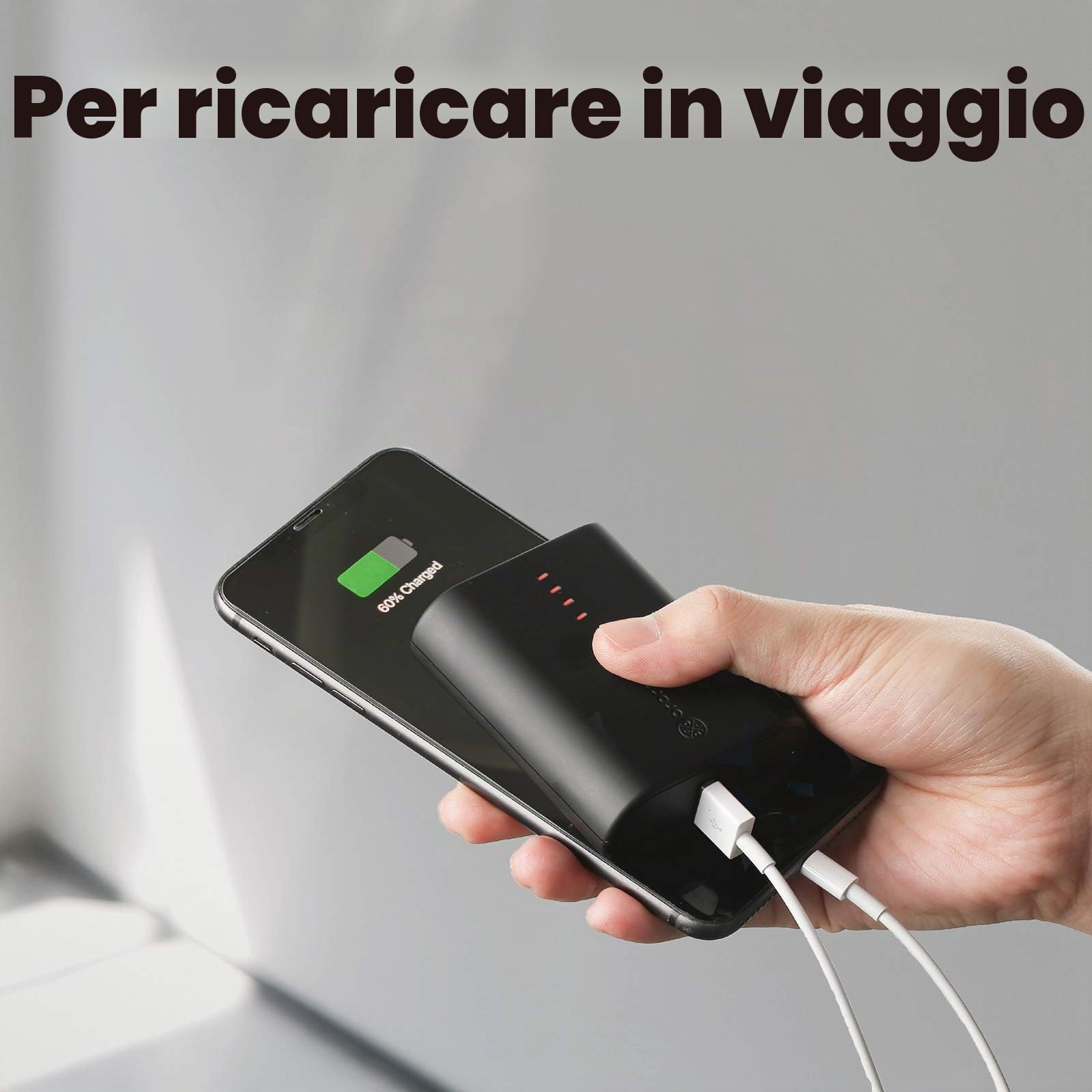 [NUOVO] ORORO Batteria Ricaricabile Ultra Compatta per Riscaldata, Gilet Riscaldato e Felpa Riscaldata