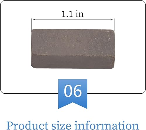 Miniatura 7 de MIA10323 Kit de pastillas de freno de repuesto compatible con tractor de césped J-ohn DeereAYPHusqvarna 170 175 180 185 STX30 STX38 LX172 799021