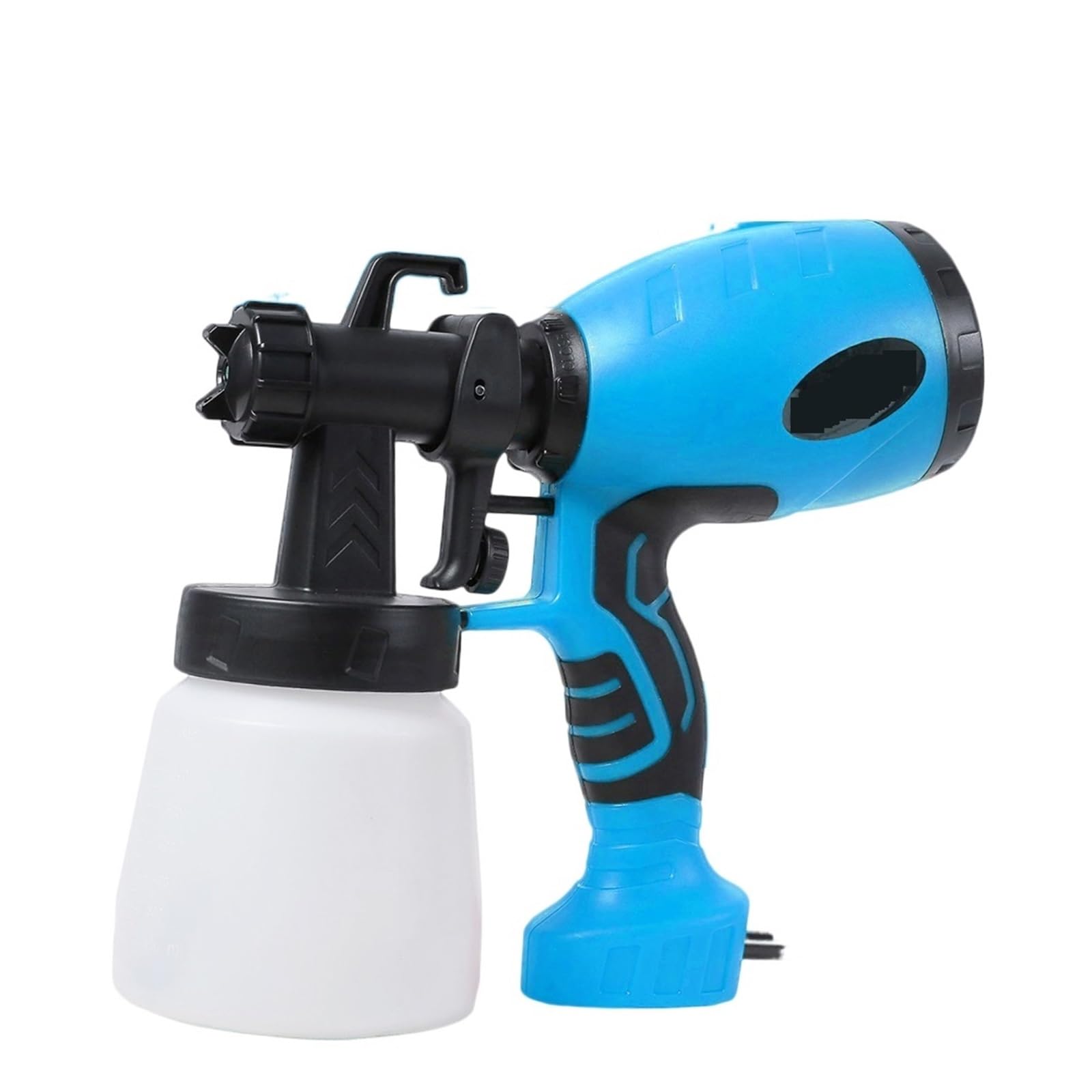 Zestaw aerografu, pistolet natryskowy elektryczny o mocy 1200 W, pistolet do malowania mebli samochodowych, stalowy pistolet natryskowy, dysza miedziana 1,0/1,8/2,5 mm
