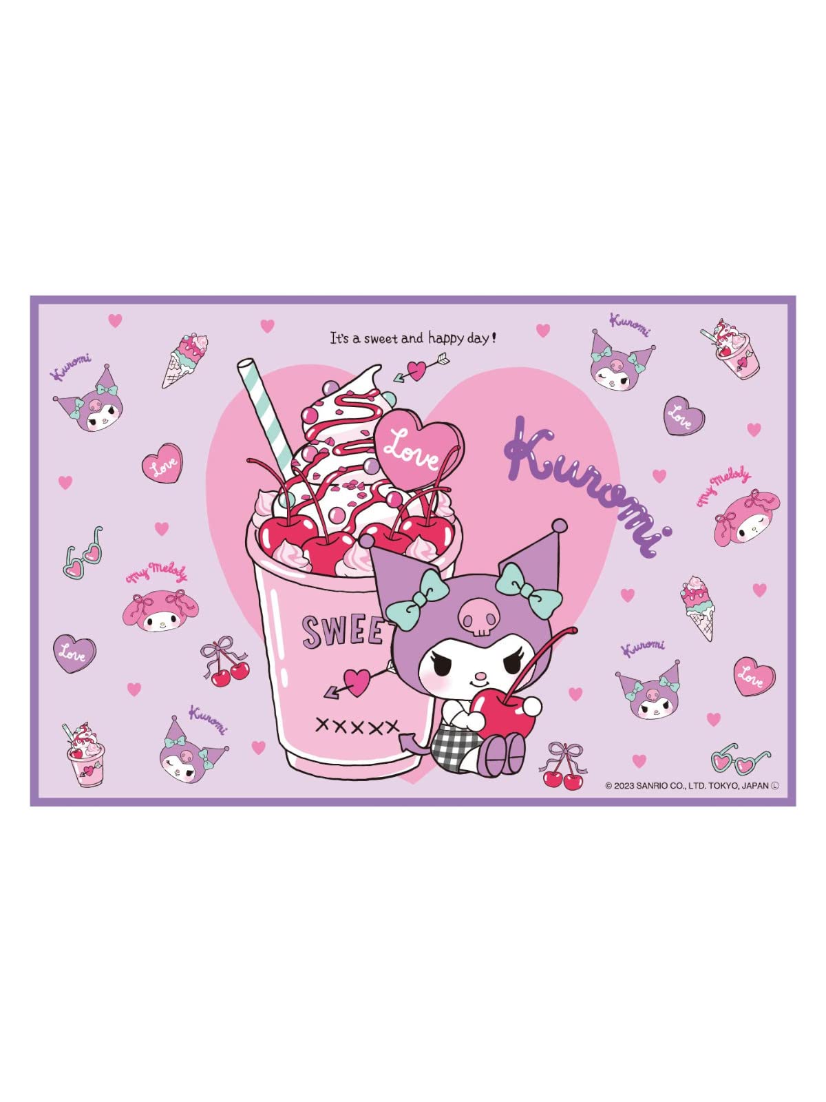 アサヒ興洋 クロミ・マイメロディ レジャーシートS